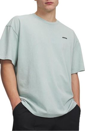 Under Armour UA Logo Patch Oversize T-Shirt in Enamel Blue at Nordstrom, Size Xx-Large