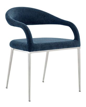 Armen Living Morgan Upholstered Dining Chair