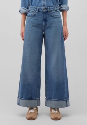 Mavi Weite Jeans MAVI Mavi Jeans Kyoto, Damen, Gr. 26, L&auml;nge 29, blau, Obermaterial: 100% Baumwolle CO., Jeans Weite Jeans