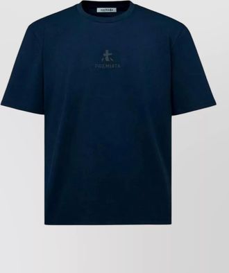 Premiata short sleeve crew neck cotton t shirt