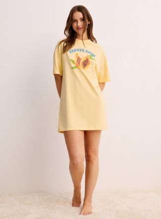Twik Womens Playful relaxed sleep Tee Shirt