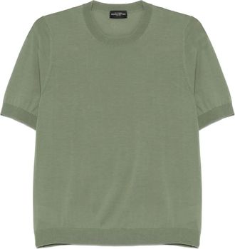 Ballantyne T-shirt in maglia - Verde