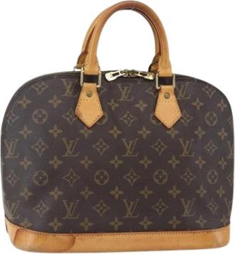 Louis Vuitton Pre-owned Handbags, female, Brown, Size: ONE SIZE Pre-owned Canvas Handbag