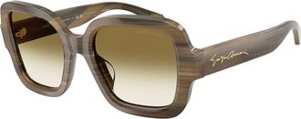 Giorgio Armani AR8268U 64808E Womens Sunglasses Green Size 51