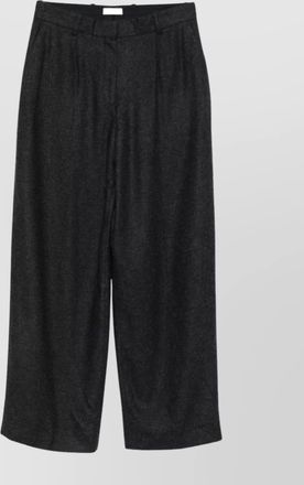 Toteme flannel wide-leg trousers