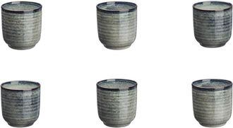 Bj&ouml;rn Borg Taza 20cl - 6 Piezas - Gris