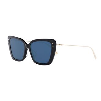 Dior MISSDIOR B5F Blue Cat Eye Ladies Sunglasses CD40106F 01V 56