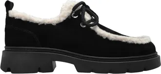 INUIKII Mocabee Krul Schoenen - Dames - Schoenen - Zwart - Maat: 36 EU Wol