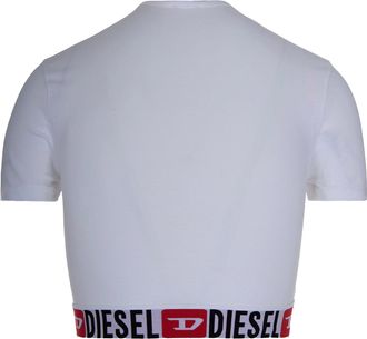 Diesel Womens T-Shirt Irma-D-Core White Top