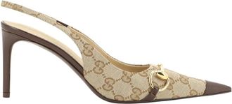 Gucci Dames, Schoenen, Beige, Maat: 36 1/2 EU Flanel