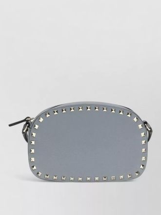 Valentino Garavani calf leather bos taurus shoulder bag studs