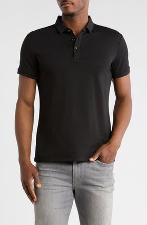 T.R. Premium Knit Polo in Black at Nordstrom Rack, Size Xx-Large
