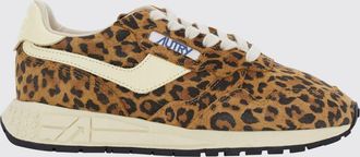 Autry Sneakers basse Reelwind in pelle scamosciata con stampa animalier e caviglia imbottita