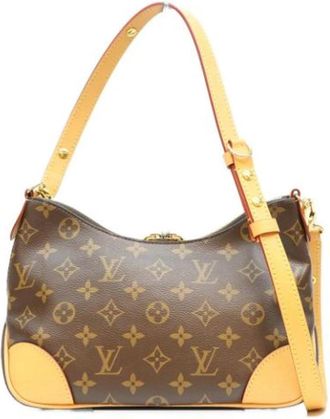 Louis Vuitton Pre-owned Vintage Monogram Shoulder Bag - Dames - Vintage Schoudertas - Bruin - ONE Size - Vintage