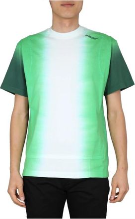 AMBUSH Tie Dye Paneled T-Shirt - Heren - T-shirts - Groen - S - Katoen - Tops