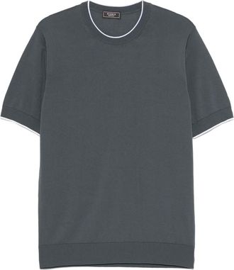 PESERICO T-shirt in cotone - Blu