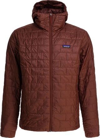 Patagonia Nano Puff Hoody Jackets And Coats Bordeaux-Uomo