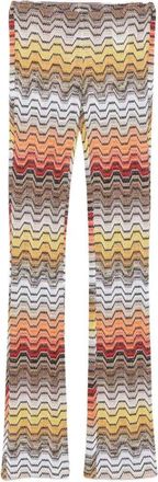 Missoni zigzag gebreide broek
