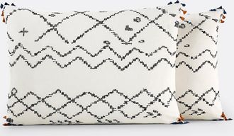 La Redoute Interieurs Kussensloop in katoen, Afro Craft