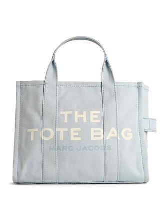 Marc Jacobs Tote Medium Bag In Light Blue Canvas