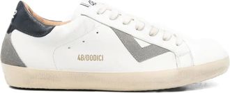 4B12 Sneakers Suprime con inserti - Bianco