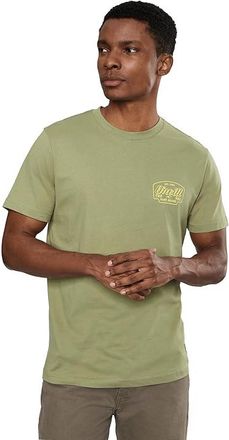 O'Neill Locksmith Classic Short Sleeve T-Shirts Mens T Shirt Oil Green : 2XL, Cotton