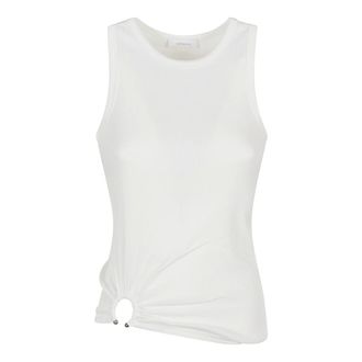 Paco Rabanne Mujer, Camisetas, Blanco, Talla: S