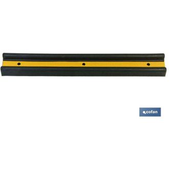 cofan Proteccion Parking Y Muelles De Carga, Protector De Parking Y Muelles De Carga Fabricado En Caucho. Medidas 1000x160x50mm - Cofan