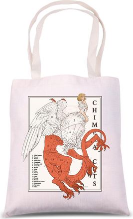 Generic Anime Inspired Gift Chimera Falin Shoulder Bag Dungeon Meshi Tote Bag Anime Lover Gift