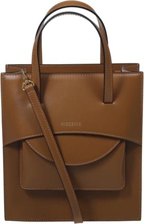 Hidesins Pocket M Bag - Dames - Handtassen - Bruin - ONE Size - Katoen - Tassen