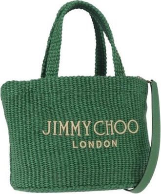 Jimmy Choo London Pre-owned Tote Bags, female, Green, Size: ONE SIZE Pre-owned Tote Bag