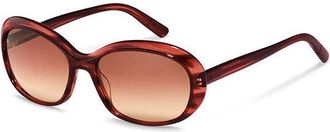 Rodenstock R3310 C Womens Sunglasses Red Size 55
