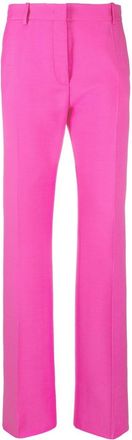 Valentino Garavani Crepe Couture trousers - women - Silk/Silk/Viscose/Virgin Wool - 38 - Pink