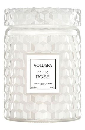 Voluspa Milk Rose Large Jar Candle at Nordstrom