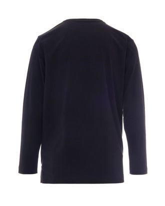 adidas Mens T-Shirt Long Sleeve Black Cotton T-Shirts And Polos