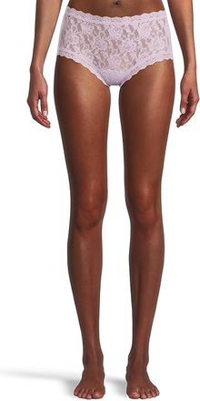 Hanky Panky Signature Lace High-rise Boyshort Womens Underwear Lavender Fields : MD, Cotton/Lace/Nylon