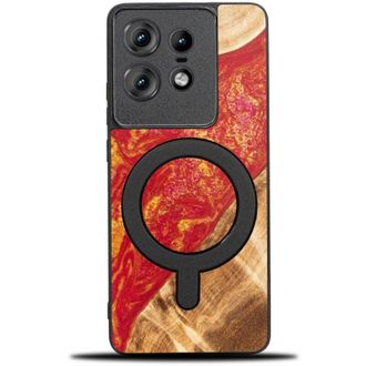 OEM Funda Bewood Unique Para Motorola Edge 50 Pro - Neones - Par&iacute;s Con Magsafe