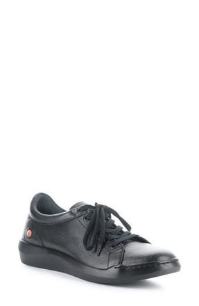 Softinos Baio Sneaker in 000 Black Floater Leather at Nordstrom Rack, Size 10-10.5Us / 41Eu