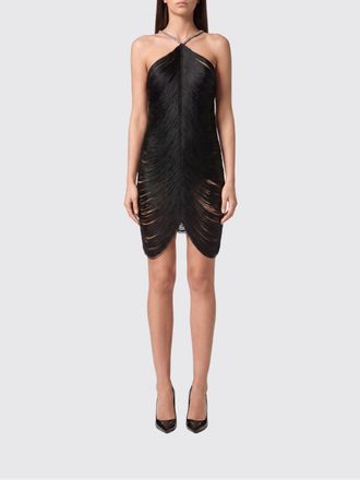 Philipp Plein Mini Dress with Fringes