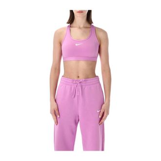 Nike Reggiseno sportivo imbottito Swoosh a supporto medio - - Sport - Donna - Rosa - S