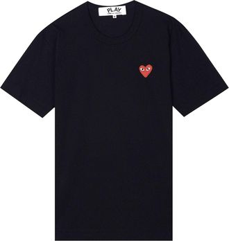 Comme Des Gar&ccedil;ons Heart T-Shirt Black AZ-T108-051-1