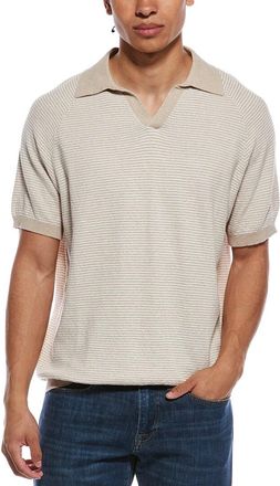 Weatherproof Vintage Weatherproof Vintage Striped Mixy Johnny Collar Shirt