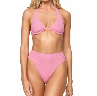 L*Space Isa Bikini Top In Fleur
