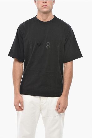 1989 STUDIO Crew Neck T-Shirt with Ton sur Ton Logo size Xl