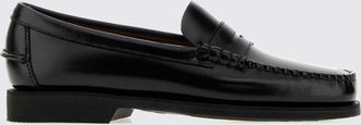 Sebago Mocassini Penny Loafer Dan in pelle spazzolata nera