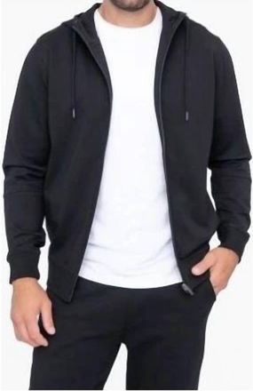 Mono B Mens Performance Hoodie In Black