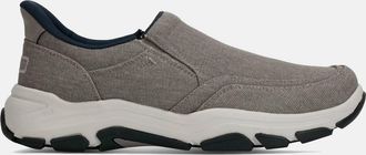 Rockport Mens Reece2 Shoes In Dark Gray