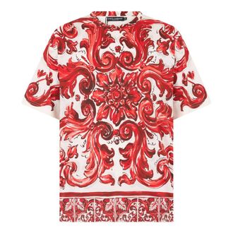 Dolce & Gabbana Heren, Tops, Veelkleurig, Maat: M Katoen