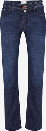 Jacob Cohen Dunkle Jeans im Regular-Slim-Fit Bard Apr&egrave;s-Ski