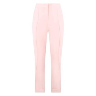 Moschino Straight-Leg Trousers - female - Moschino - Straight Trousers - Pink - XL - Trousers